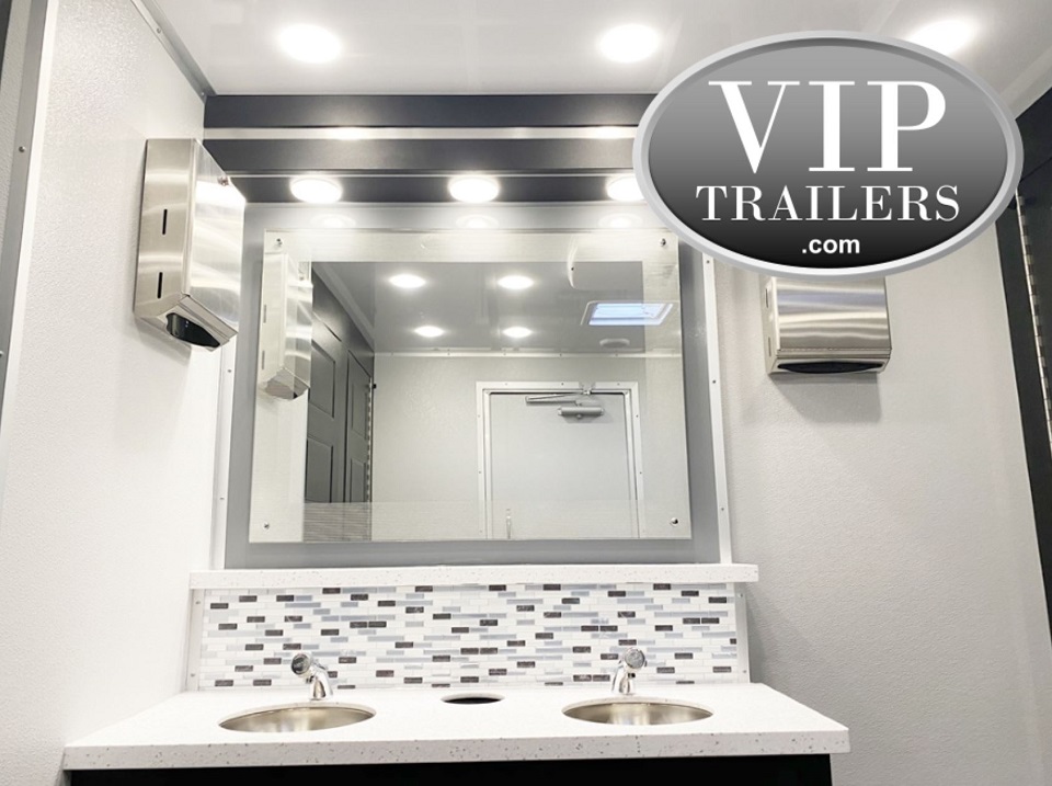VIP Trailers 10 Station Restroom Trailer